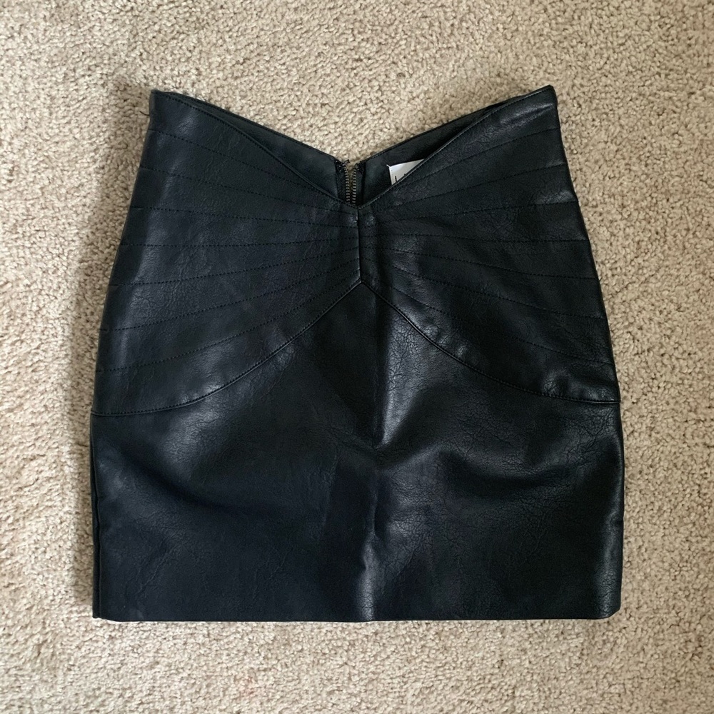 Lioness me myself and i leather skirt